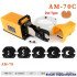 2.0T Pneumatic Terminal Crimping Machine Tool AM-70 Crimping Non-insulated Cable Lugs 6-70mm2 Heavy Duty Cold Clamp Crimper