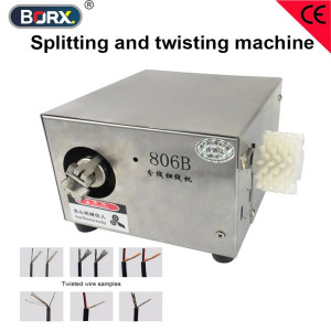 High speed Shielded wires and braided wires split and twisting strands machine wire harness spliting and twist tool