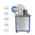 Wire folding labeling machine with printer adhesive sticker folding machine electric wire USB cable power cord labeling equipmen