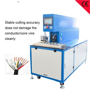 Coaxial Aluminum Foil Wire Stripping Machine