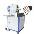 Wire folding labeling machine with printer adhesive sticker folding machine electric wire USB cable power cord labeling equipmen