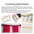 Wire folding labeling machine with printer adhesive sticker folding machine electric wire USB cable power cord labeling equipmen