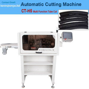Fully Automatic Air Plastic 1-45MM Tube Cutting Machine Rotary Atomizing Tube Cut Machine
