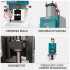 Hydraulic Crimping Machine - For Thick Electronic Cables, Changeable Clamp