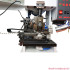 Pneumatic Semi automatic wire cutting stripping crimping machine for side feed horizontal terminal chain Package