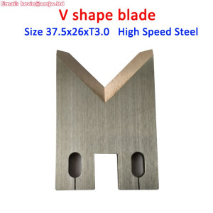 1 Set 2PCS Computer Automatic Wire Cutting  Stripping Machine Spare Parts Blades Knife for 10mm 16mm square Wires BX02 BX04 BX06