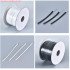 White or Black Color Twist Tie Wire For Wire Winding Tie Bundling Machine Strapping Tape Nylon Locking Ties Binding Tape