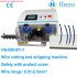 BXH01 1 Line Wire Cutting and Stripping Machine Automatic Wire Peeling Machine with Safety Sensor Protect Cover O.D: max 2.5mm2