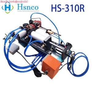 HS-310R Electric Ironing Heating Pneumatic Cable Peeling Machine - Woven Wire Stripping Machine Max Cable O.D : 10mm