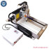 4030 2200W 2.2KW CNC Router Metal Egraving Machine 800W 1500W Woodworking Milling Steel Engraver Mach3 Ball Screw 3Axis