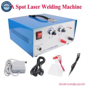 80A Handheld Pulse Spot Laser Welding Machine 500W Jewelry Butt Gold Silver Copper Welder Tool Big Power 220V 110V