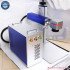 Desktop Split Fiber Laser Marking Machine with Rotary Optional JPT or Raycus 20W 30W 50W or 60W 70W 100W Metal Engraving Machine