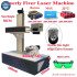 50W Raycus Fiber Laser Engraver - Rotary Card Silver Gold 30W 20W Max