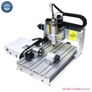 4axis CNC Router 6040 2200W Metal Frame Engraver USB Port Milling Cutting Drilling Engraving Machine Kit Mach3 Controller