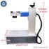 Fiber Laser Marking Machine Raycus 20W 30W 50W 70W 100W with Rotary Axis Metal Engraving Cutting Machine For Card Silver Gold