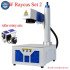 Raycus MAX 50W 30W 20W Fiber Laser Marking Machine Desktop Metal Gold Silver Ring Jewelry Aluminum Stainless Steel Engraver Tool