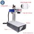 Fiber Laser Marking Machine with Rotary JPT  MOPA M7 or Raycus or MAX 20W 30W 50W or 60W 70W 100W Metal Engraving Machine