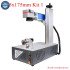 Fiber Laser Marking Machine Raycus 20W 30W 50W 70W 100W with Rotary Axis Metal Engraving Cutting Machine For Card Silver Gold