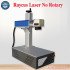 50W Raycus Fiber Laser Marking Machine Jewerly Metal Engraving Engraver With Rotary For Card Silver Gold Cutting 30W 20W Max