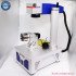 Raycus Fiber Laser Marking Machine 20W 30W Stainless Steel Ring Metal Cutting Silver Gold Jewelry Engraver with Rotary Axis