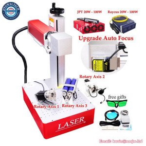 JPT MOPA M7 60W 100W Fiber Laser Marking Cutting Machine 20W 30W 50W 70W Raycus Auto Focus Metal PVC Stainless Steel Engraver