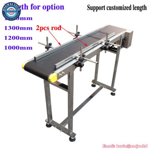 Stainless Steel Bottle Conveyor Belt 1000mm 1.5m 1.2m Code Inkjet Printer Food Industry Production Line ForFiber Marking Machine