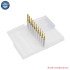 10pcs CNC Router Bits 0.8-3.175mm - Titanium Coated Carbide PCB Milling Cutter