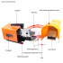 AM-10 Industrial pneumatic terminal crimping tool / Air Powered Wire cable terminate crimping machine